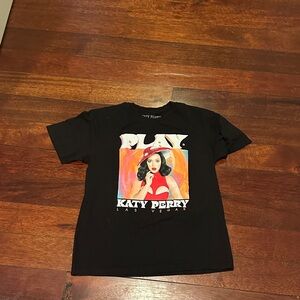 Katy Perry Collections Black Graphic Tee